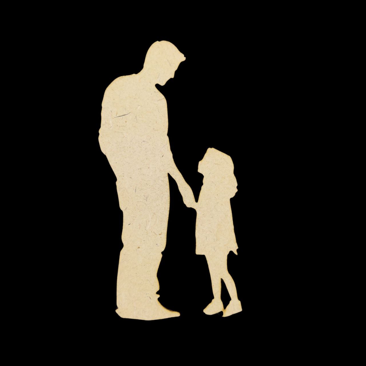 Dad-and-Daughter-Silhouette-Cutout-MDF-Fathers-Day