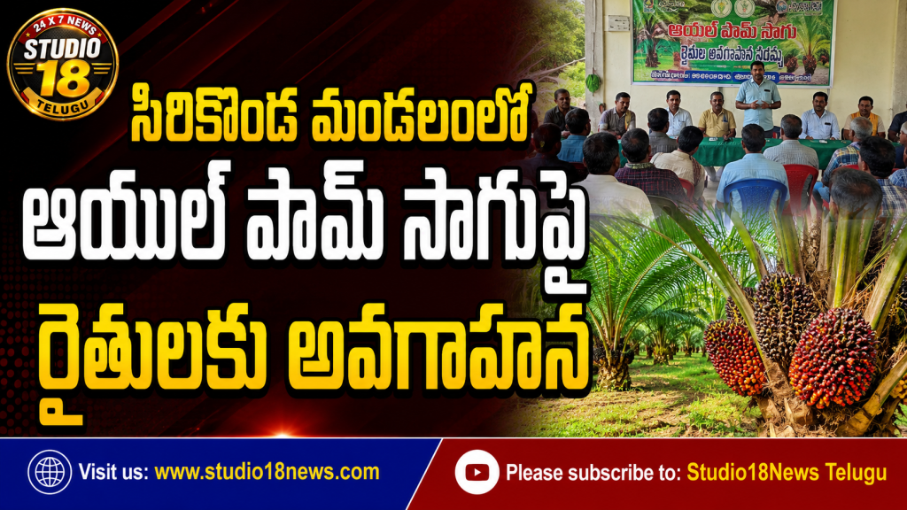 ఆయిల్ పామ్ సాగుపై రైతులకు అవగాహన సదస్సు